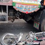 Orangi Town tanker accident kills motorcyclist